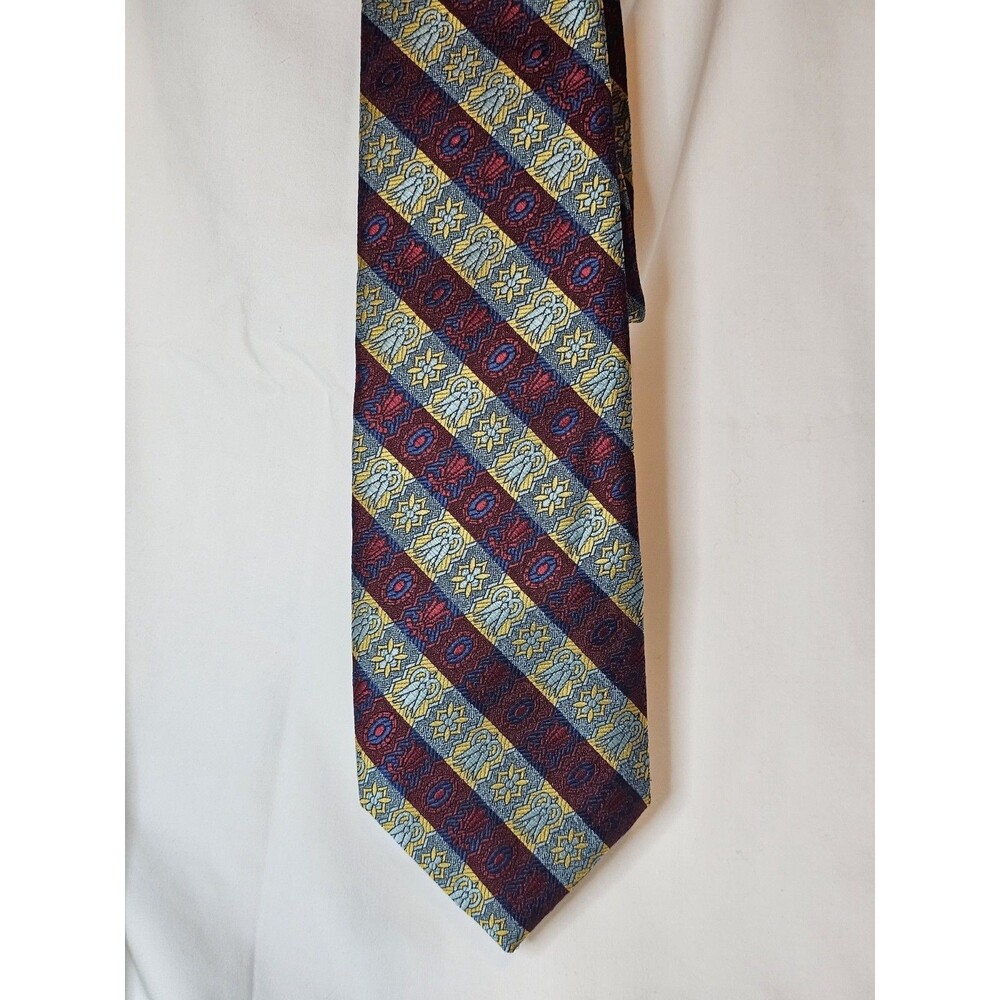Vintage Luxury Hartford Of Beverly Hills Mens Tie 1970s Made In El Salvador 4in